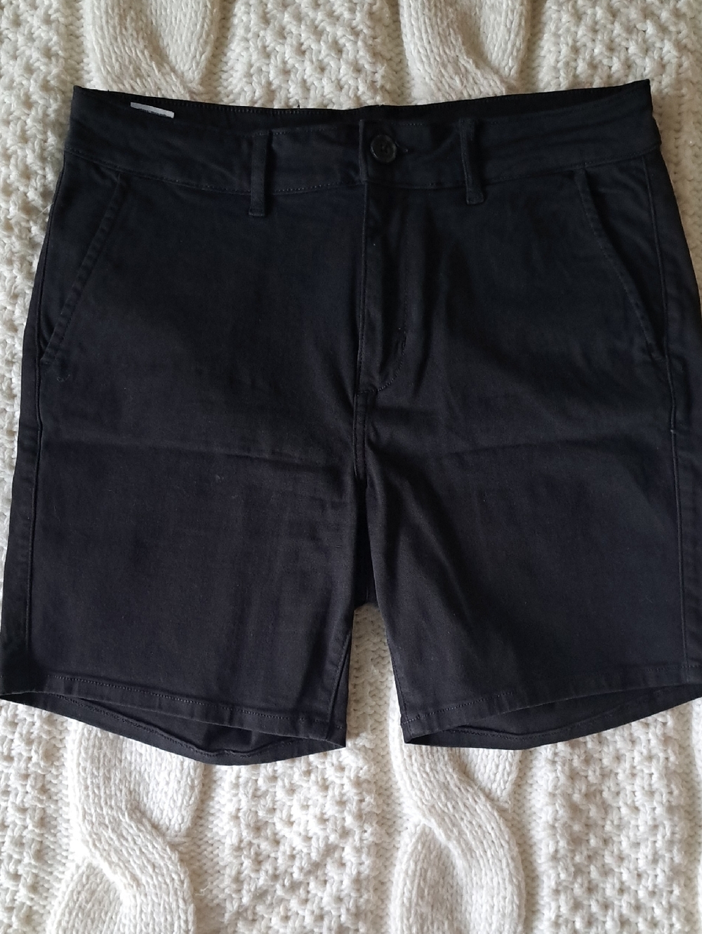 American Eagle Outfitters Black Stretch Shorts